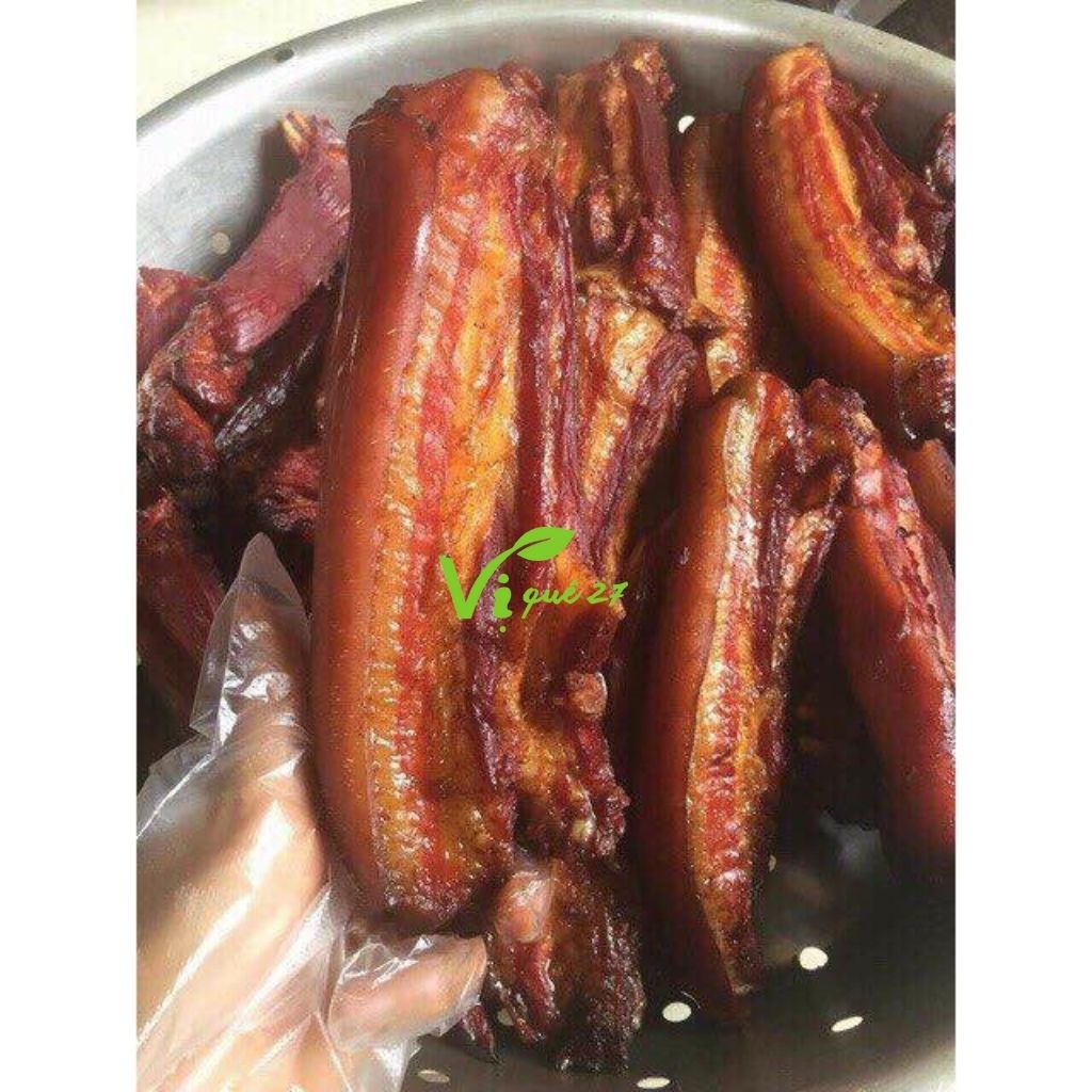 THỊT BA CHỈ ( BA RỌI ) GÁC BẾP TÂY BẮC 500G